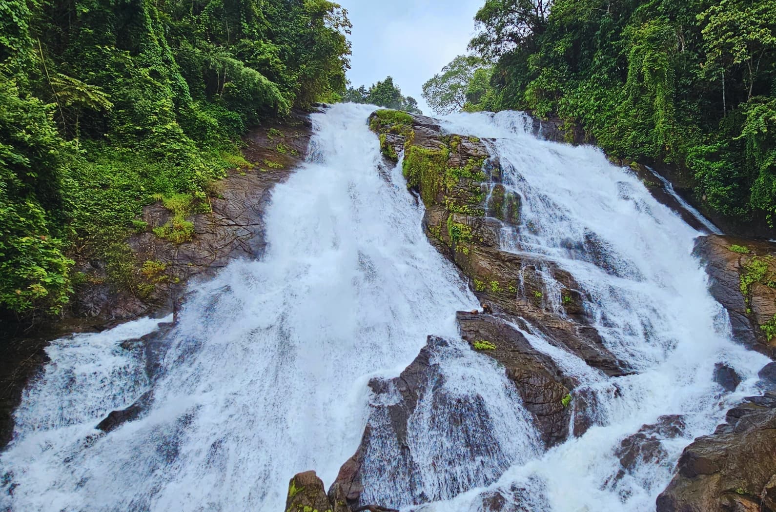 Waterfall near Athirappilly