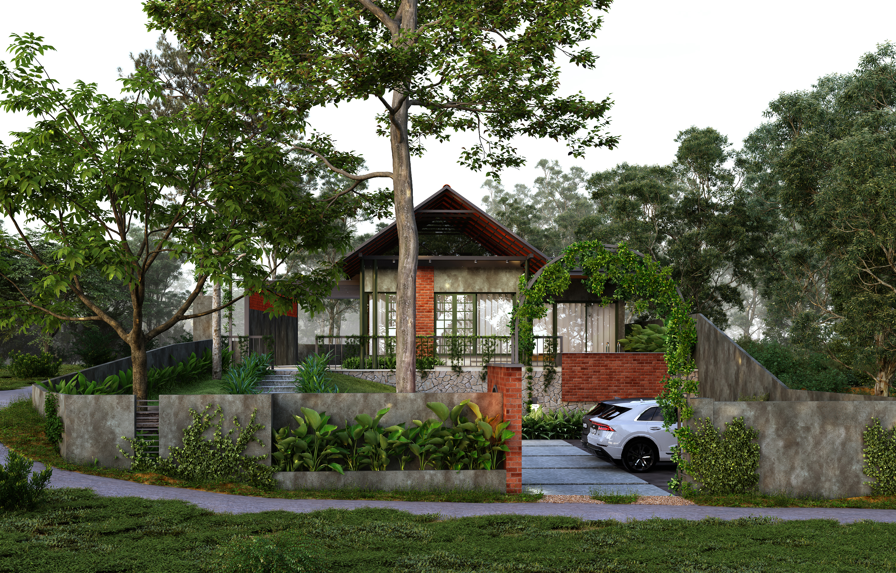 Thanal Villa Near Waterfalls
